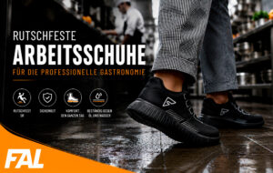 Rutschfeste Schuhe für das Gastgewerbe und die Profiküche: Worauf Sie vor dem Kauf achten sollten
