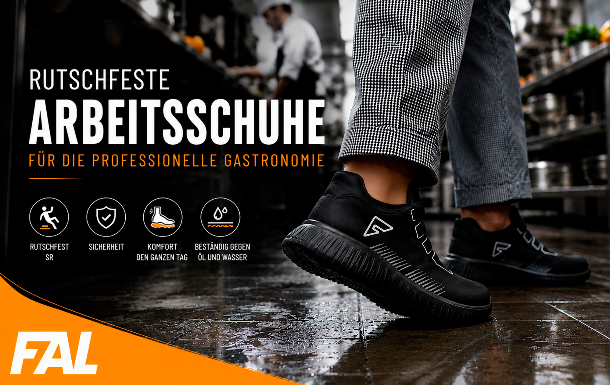 Rutschfeste Schuhe für das Gastgewerbe und die Profiküche: Worauf Sie vor dem Kauf achten sollten